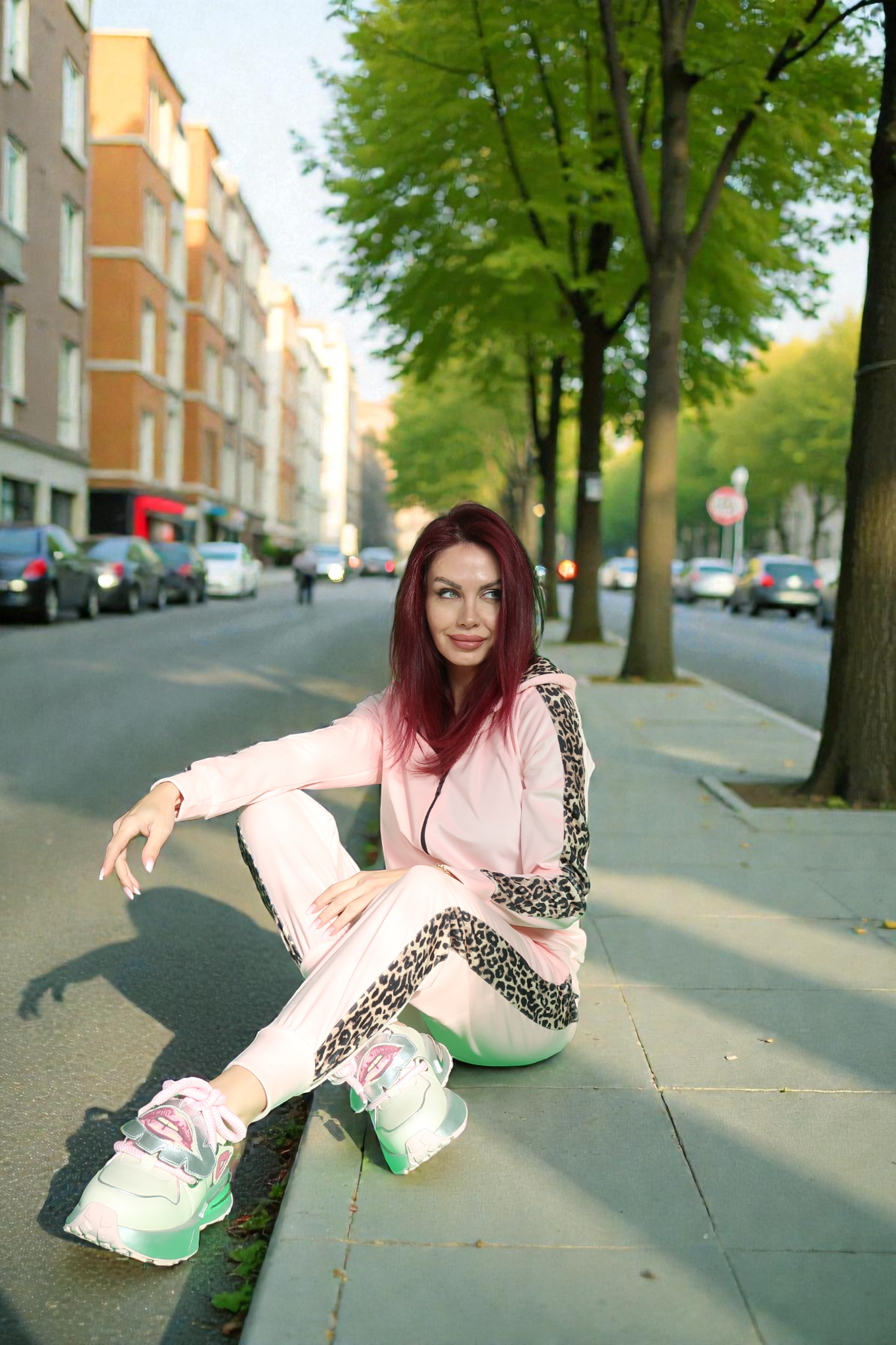 Trening Leopard pentru Femei 2026 Roz