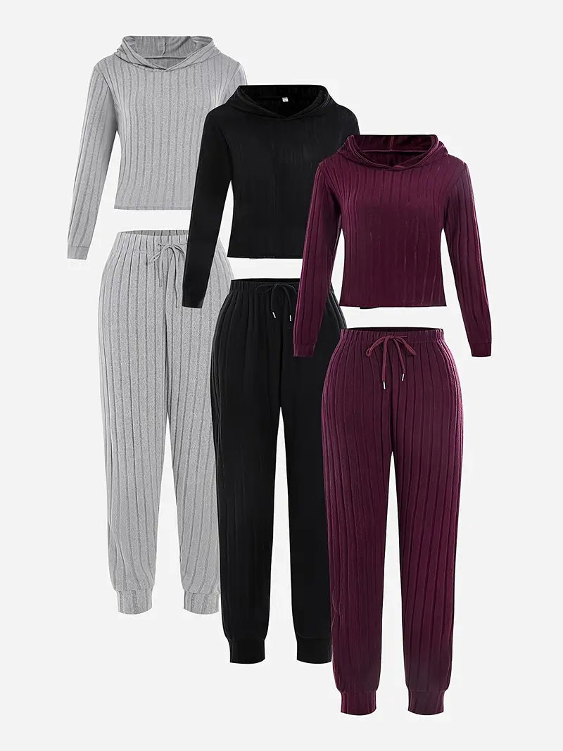 Set 3 Treninguri pentru Femei din Tricot 2026 Model