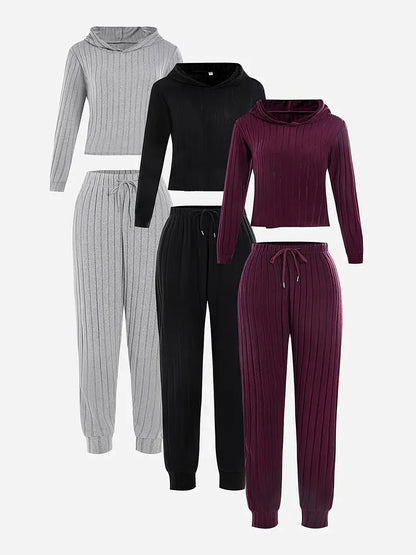 Set 3 Treninguri pentru Femei din Tricot 2026 Model