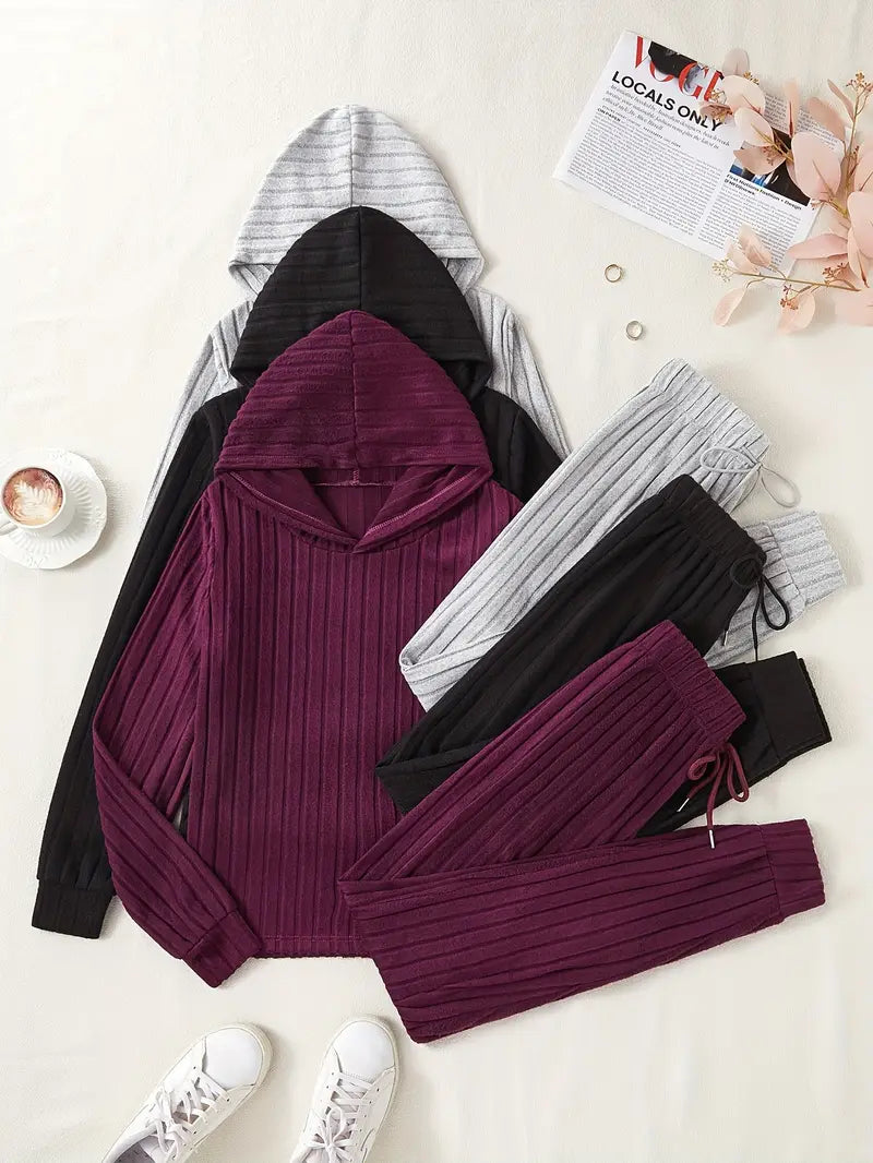 Set 3 Treninguri pentru Femei din Tricot 2026 Model