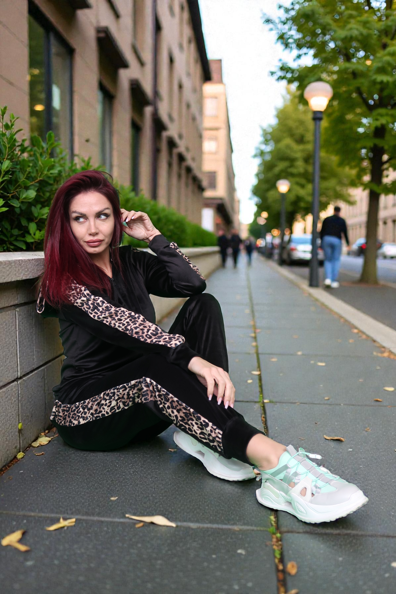 Trening Leopard pentru Femei 2026 Negru